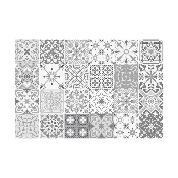 Komplet 24 dekorativnih stenskih nalepk Ambiance Gythio, 15 x 15 cm-image-2
