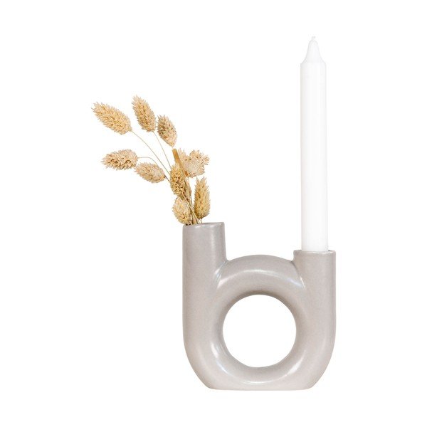 Svečnik iz belega stekla House Nordic Fondo-image-3