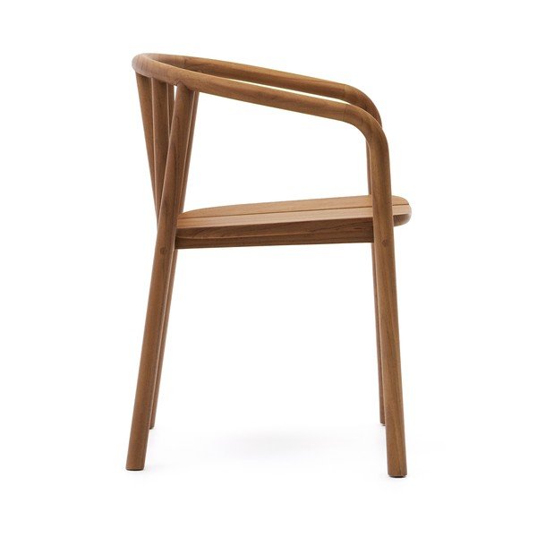 Vrtni stol iz masivnega lesa v naravni barvi Turqueta – Kave Home-image-4