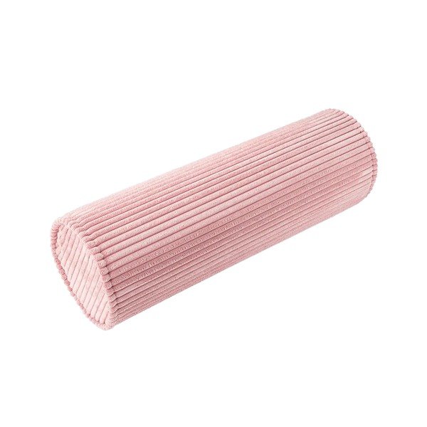 Rožnata otroška blazina iz rebrastega žameta Roll – Wigiwama