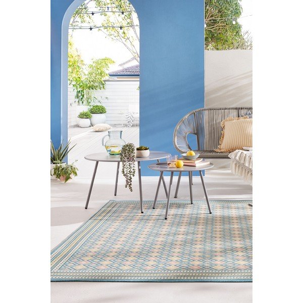 Svetlo zelena zunanja preproga 160x230 cm Coast – Flair Rugs-image-1