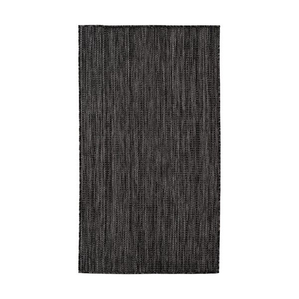 Črna notranja in zunanja preproga 80x150 cm Mira 1450 – Ayyildiz Carpets