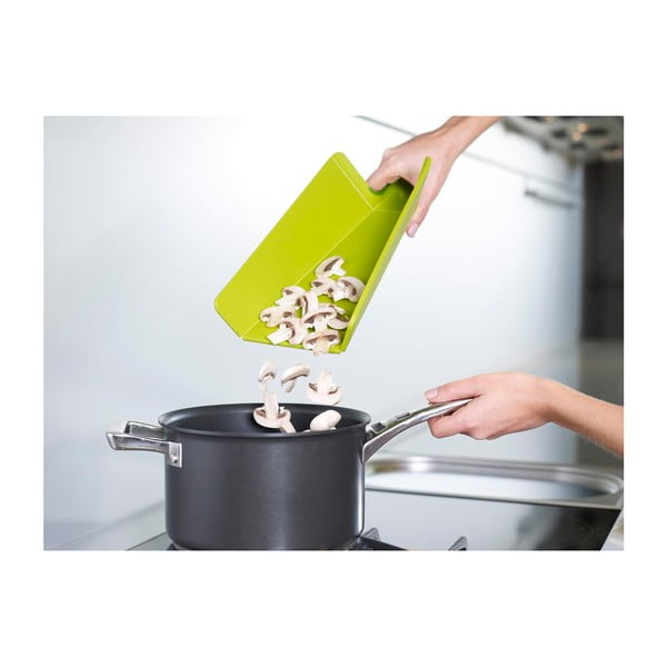 Bela upogljiva deska za rezanje Joseph Joseph Chop2Pot, 38 cm-image-2