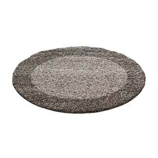 Rjava okrogla preproga ø 120 cm Life – Ayyildiz Carpets