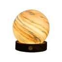 Rjava/v temni naravni barvi svetlobna dekoracija na USB ø 8 cm Polar Cloud – Gingko
