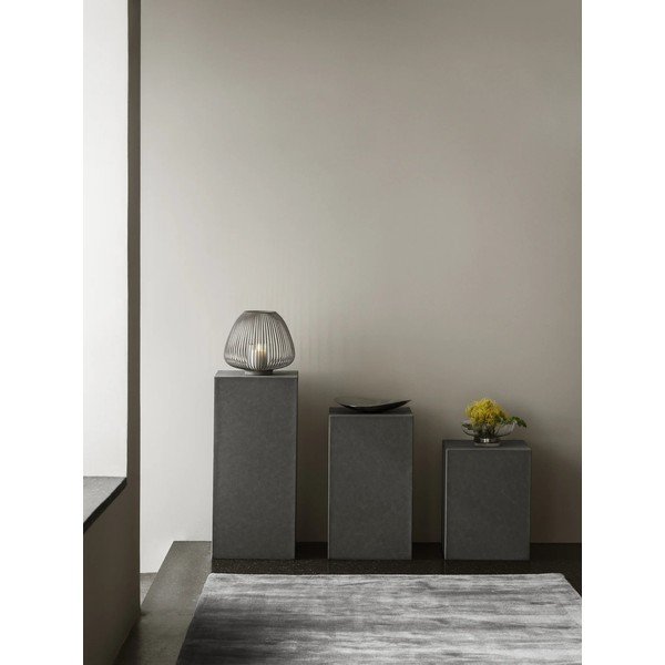 Stojalo za cvetlične lonce iz imitacije usnja in kartona (višina 60 cm) Sahla – Blomus-image-1