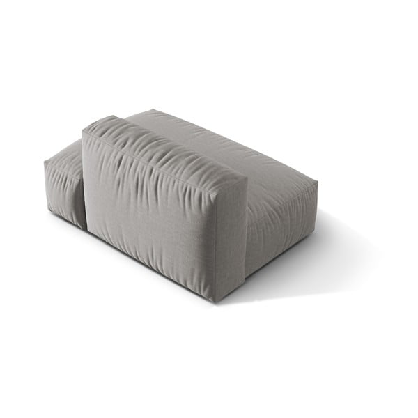 Svetlo siv modul za sedežno garnituro (desni kot) Martina – Micadoni Home-image-2