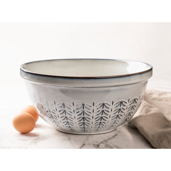 Svetlo siva lončena skleda ø 29 cm Lorson – Ladelle-image-1