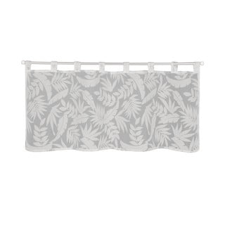 Belo-siva prosojna zavesa 120x45 cm Calista – Sehlbach