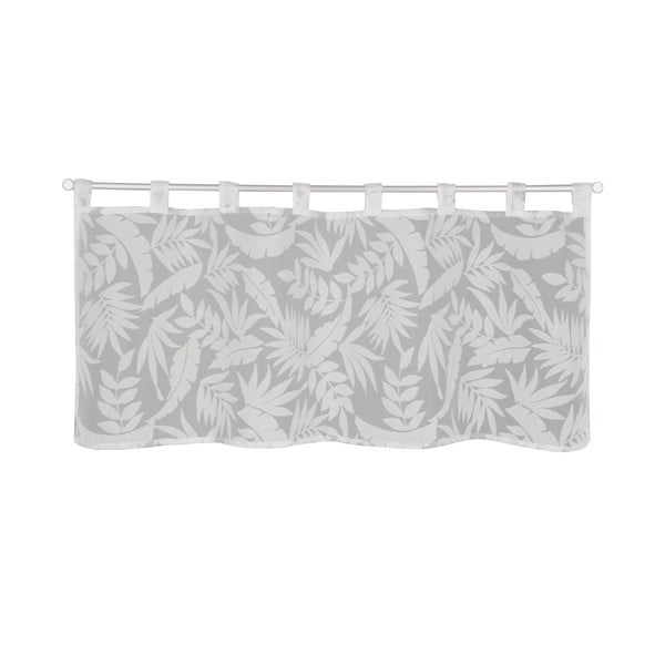 Belo-siva prosojna zavesa 120x45 cm Calista – Sehlbach