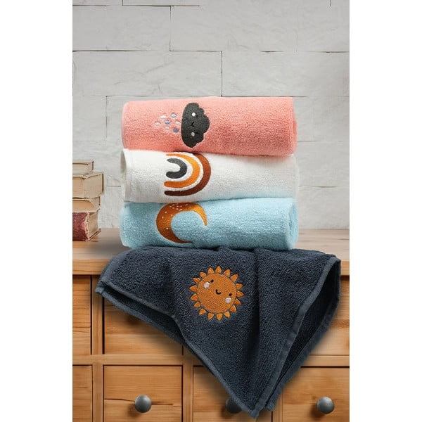 Bombažne brisače v kompletu 4 ks 30x50 cm – Mila Home-image-2