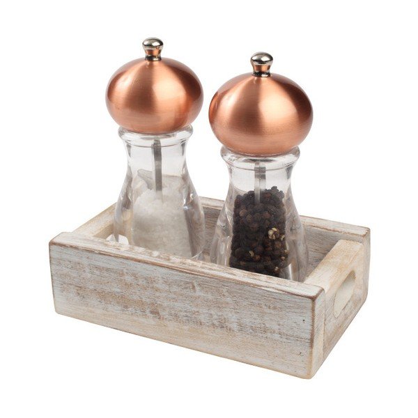 Lesen pladenj za začimbe iz akacijevega lesa T&G Woodware Nordic-image-1