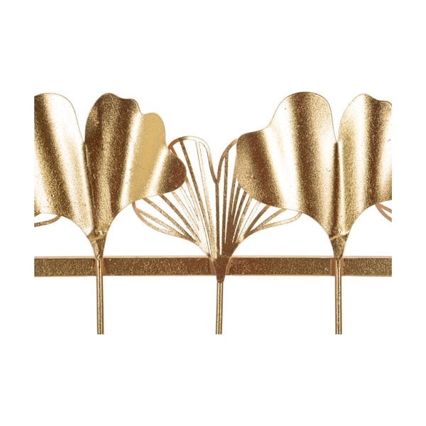 Kovinski stenski obešalnik v zlati barvi Leaves - Mauro Ferretti-image-2