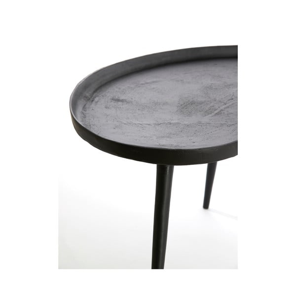 Kovinska stranska mizica 60x80 cm Lienz – Light & Living-image-1