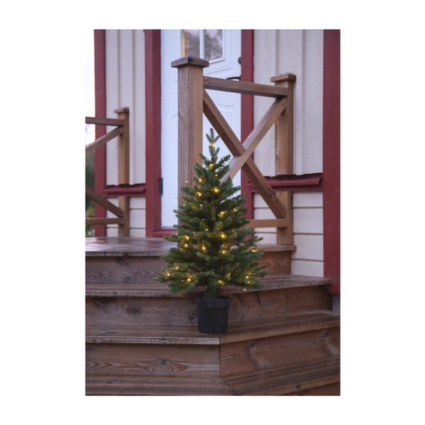 Umetno božično drevo z LED lučkami Star Trading Byske, višina 90 cm
