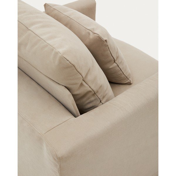 Bež prevleka 92 cm Nora – Kave Home-image-1
