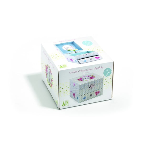 Lesena glasbena skrinja Djeco Bunny-image-1