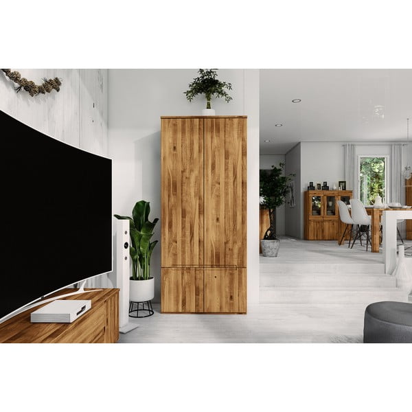 Hrastova omara 90x206 cm Vento 2 - The Beds-image-4