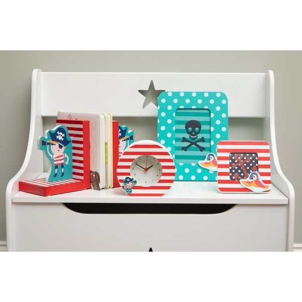 Rdeči/turkizni leseni okvirji v kompletu 2 ks 18x23 cm Pirate – Premier Housewares-image-1