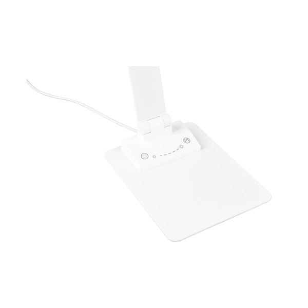 Bela LED zatemnitvena namizna svetilka (višina 72 cm) Travis – Trio-image-4