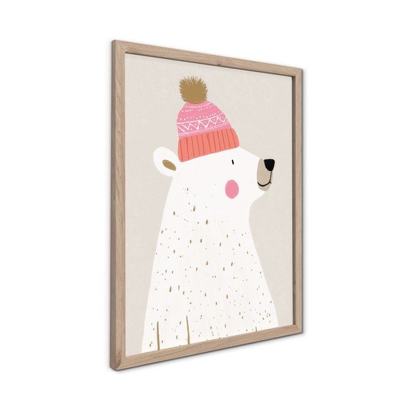Otroška slika 30x40 cm White Bear – Styler-image-4