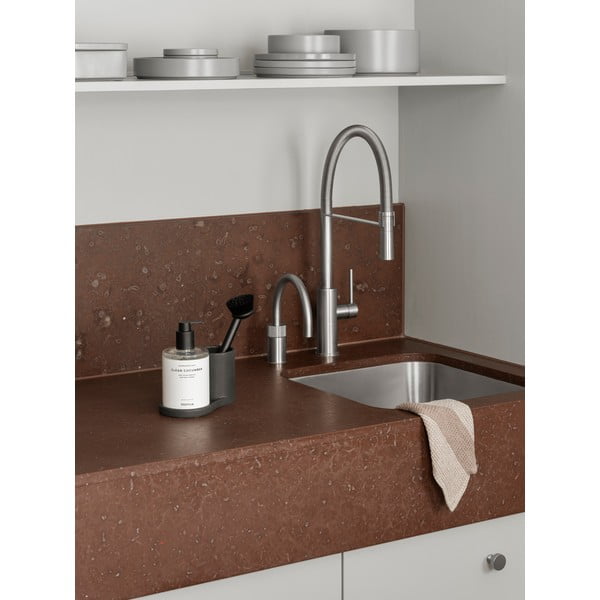 Črno lončeno držalo za detergent Piro – Blomus-image-1