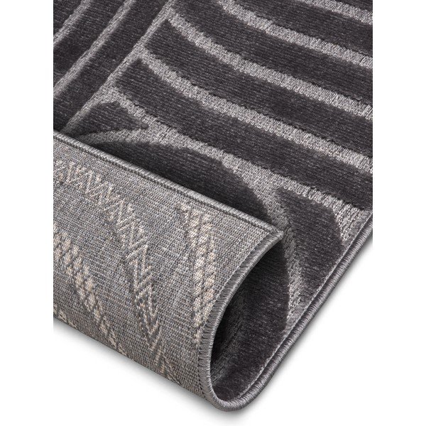 Antracitno siva preproga 67x120 cm Iconic Wave – Hanse Home-image-4