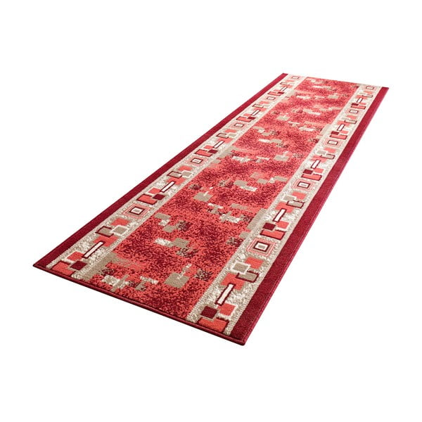 Rdeča preproga 80x250 cm Cube – Hanse Home-image-2