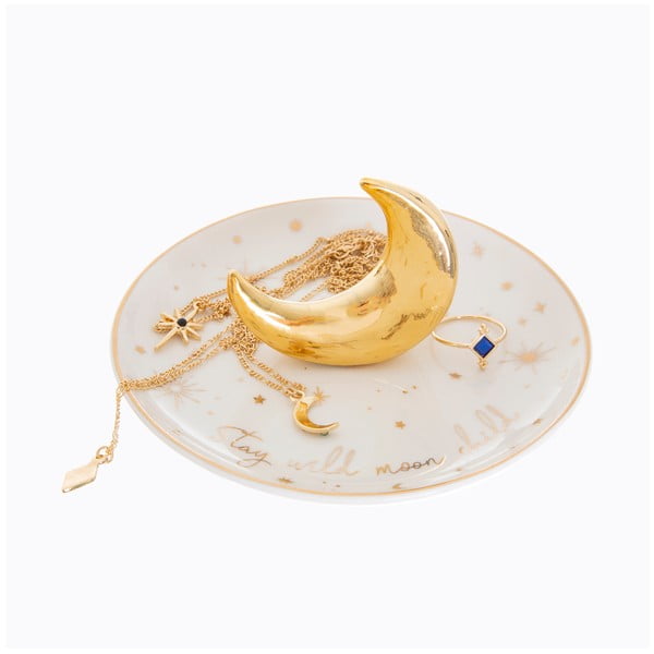 Porcelanast pladenj za nakit Celestial – Sass & Belle-image-1