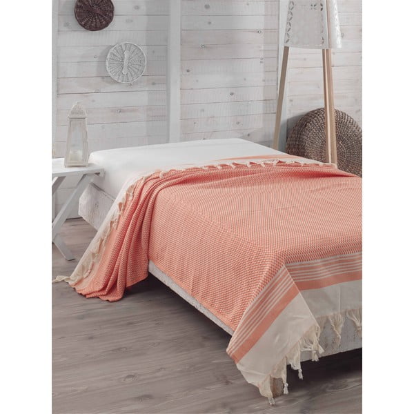 Prevleka za posteljo Hasir Orange, 200x240 cm