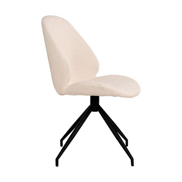 Kremno beli jedilni stoli v kompletu 2 ks Monte Carlo – House Nordic-image-1