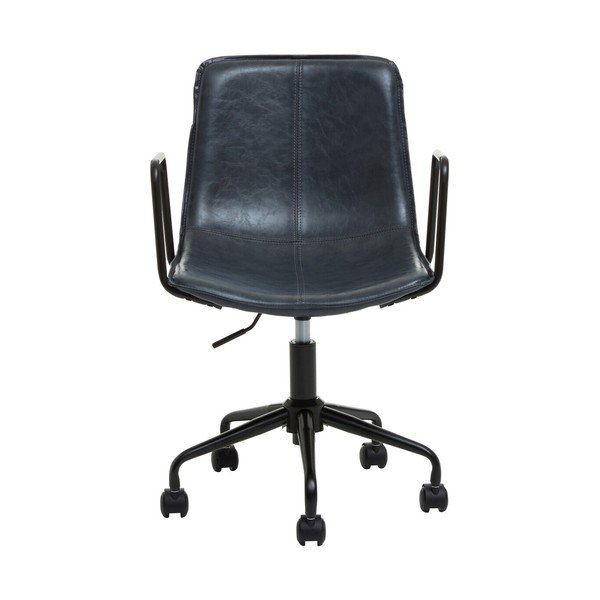 Temno siv pisarniški stol iz umetnega usnja Branson – Premier Housewares-image-2