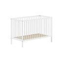 Bela otroška posteljica iz masivnega bora 60x120 cm DINO – Vipack