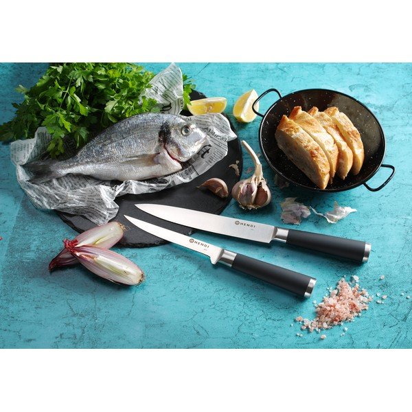 Komplet nožev 9 ks iz nerjavečega jekla – Hendi-image-1