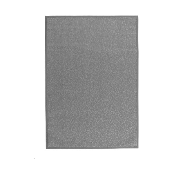 Svetlo siva preproga iz PVC-ja 140x200 cm Geo Silver – Casa Selección