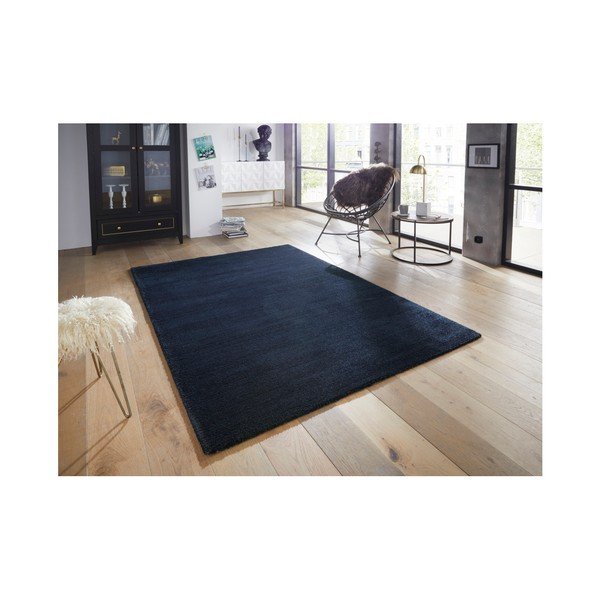 Temno modra preproga Elle Decor Glow Loos, 160 x 230 cm-image-2