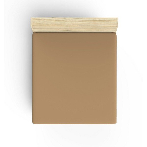 Rjava napenjalna bombažna rjuha 140x200 cm – Mijolnir