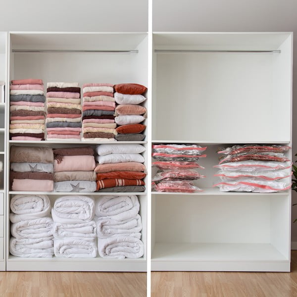 Vakuumske vreče za oblačila v kompletu 10 ks Premium Valve L – Compactor-image-1