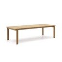 Vrtna miza iz masivnega tika 102x220 cm Icaro – Kave Home