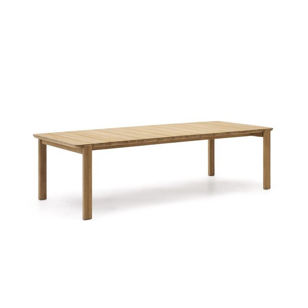 Vrtna miza iz masivnega tika 102x220 cm Icaro – Kave Home