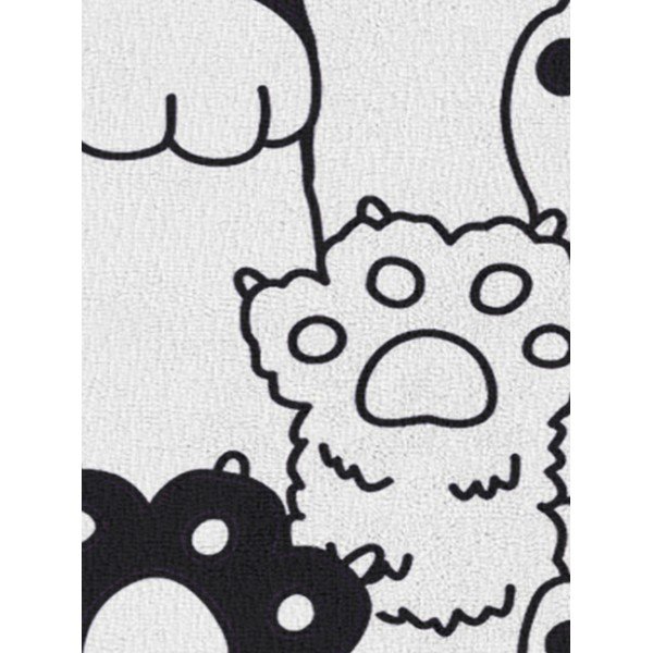 Črno-bela otroška preproga 100x140 cm Happy Paws – Oyo Concept-image-3