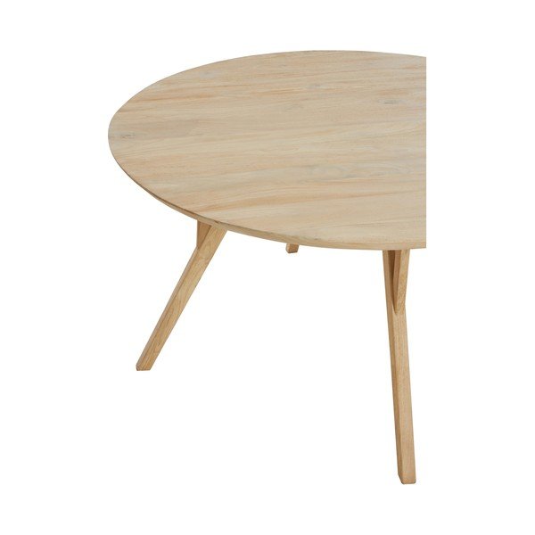 Okrogla jedilna miza iz masivnega manga ø 120 cm Quenza – Light & Living-image-3