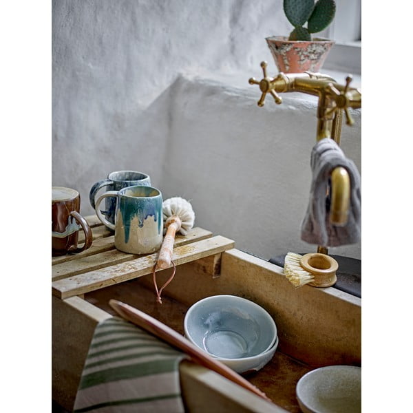 Modro-bež lončena skodelica 450 ml Yori – Bloomingville-image-2