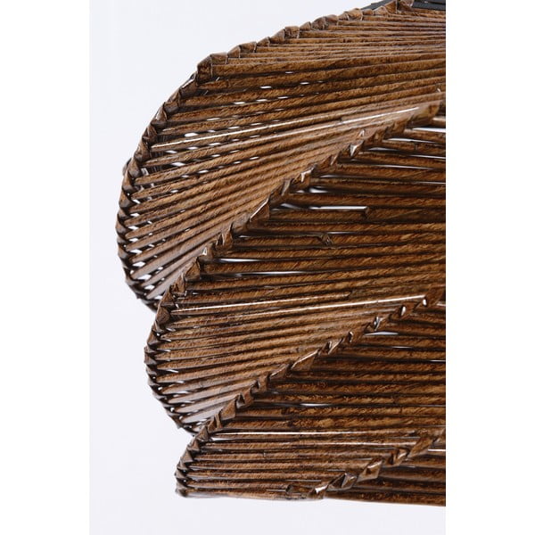 Svetlo rjava viseča svetilka ø 32 cm Ruche – Opviq lights-image-3