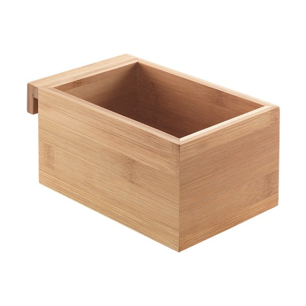 Bambusov element - škatla za shranjevanje v naravni barvi 10x15 cm Mural – Metaltex