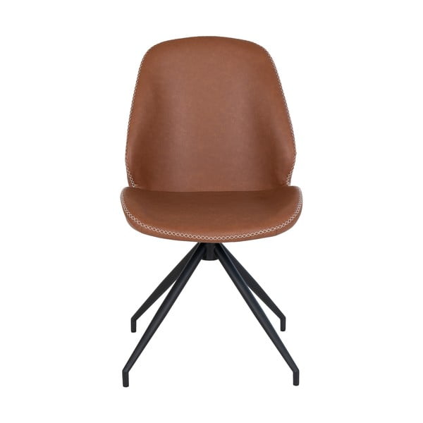 Jedilni stoli v konjak rjavi barvi v kompletu 2 ks Monte – House Nordic-image-3