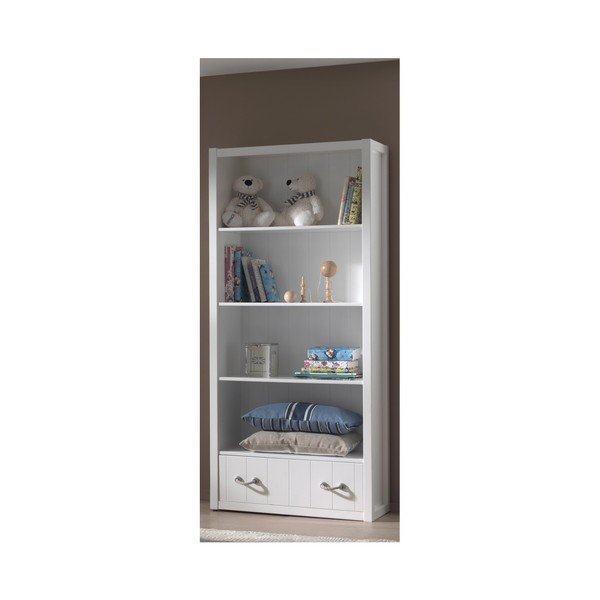 Bela knjižna omara Vipack Lewis-image-2
