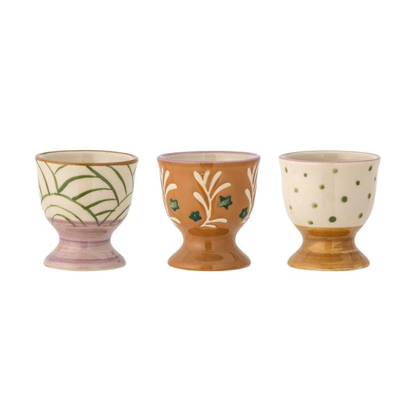 Lončeni podstavki za jajca v kompletu 3 ks Vincent – Bloomingville