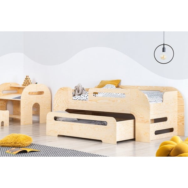 Otroška postelja z dodatnim ležiščem 80x200 cm AIKO – Adeko-image-2