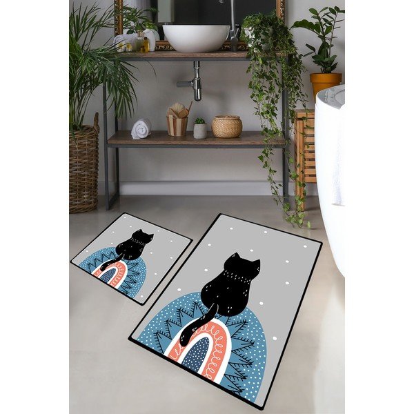 Kopalniške preproge v kompletu 2 ks 60x100 cm Waiten – Foutastic-image-1